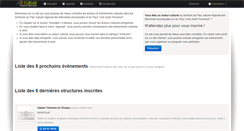 Desktop Screenshot of culture-provence-baronnies.fr
