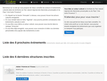 Tablet Screenshot of culture-provence-baronnies.fr